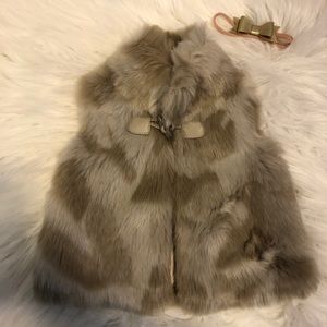 Trendy Faux Fur Vest